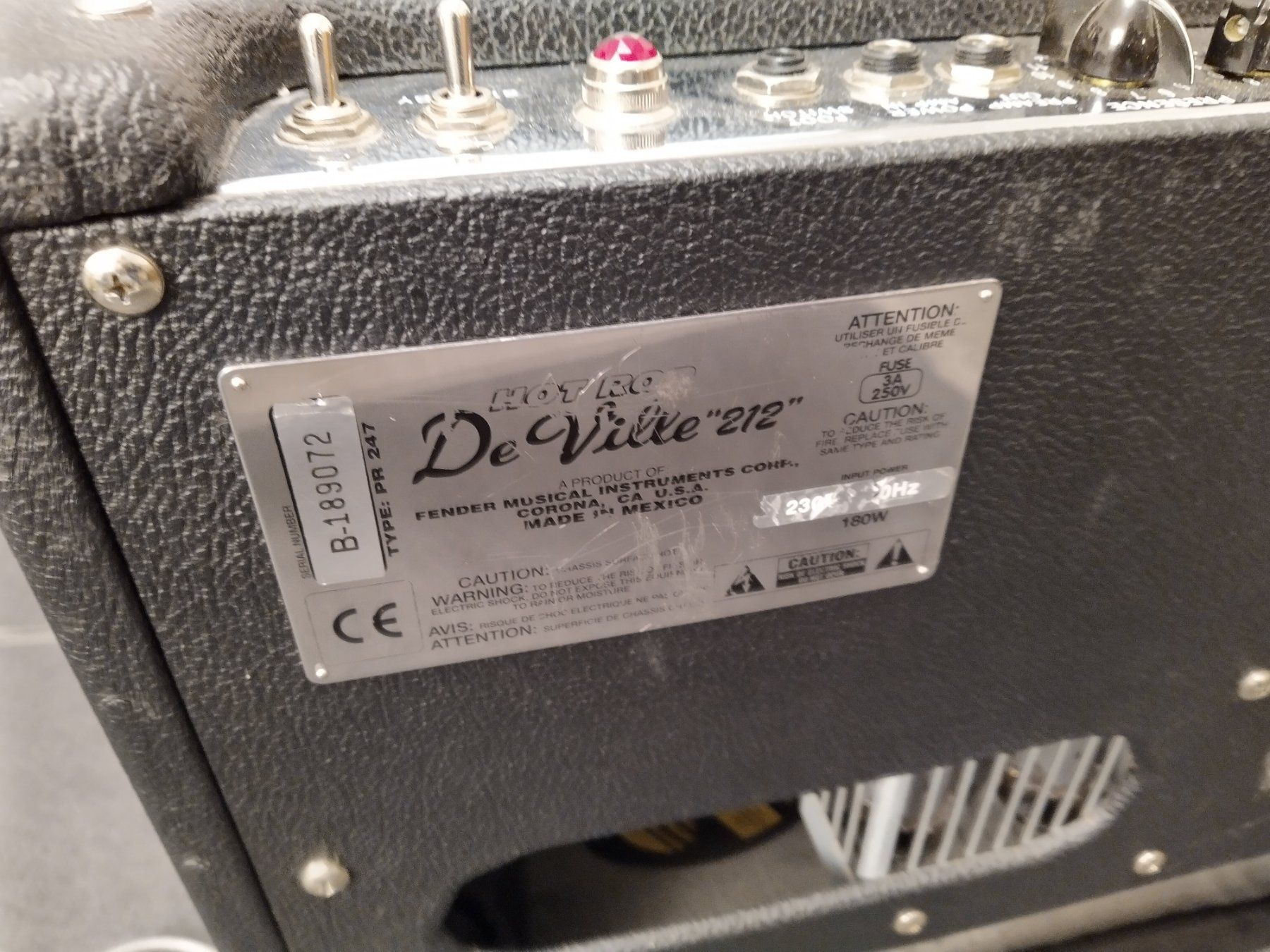 Fender Amplificatori: Fender Hot Rod DeVille 2x12 Serie 1 – Usato da Grimisuat venduto da Dravensbride 1