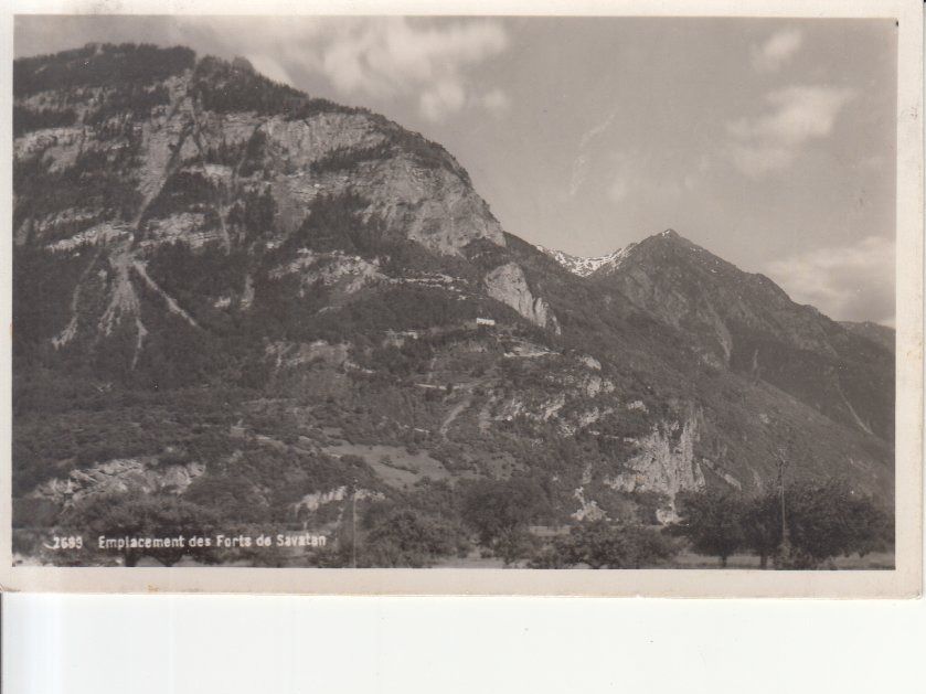Cartoline postali: Savatan Fort ca. 1930 – Usato da Bürglen TG venduto da StampGraf