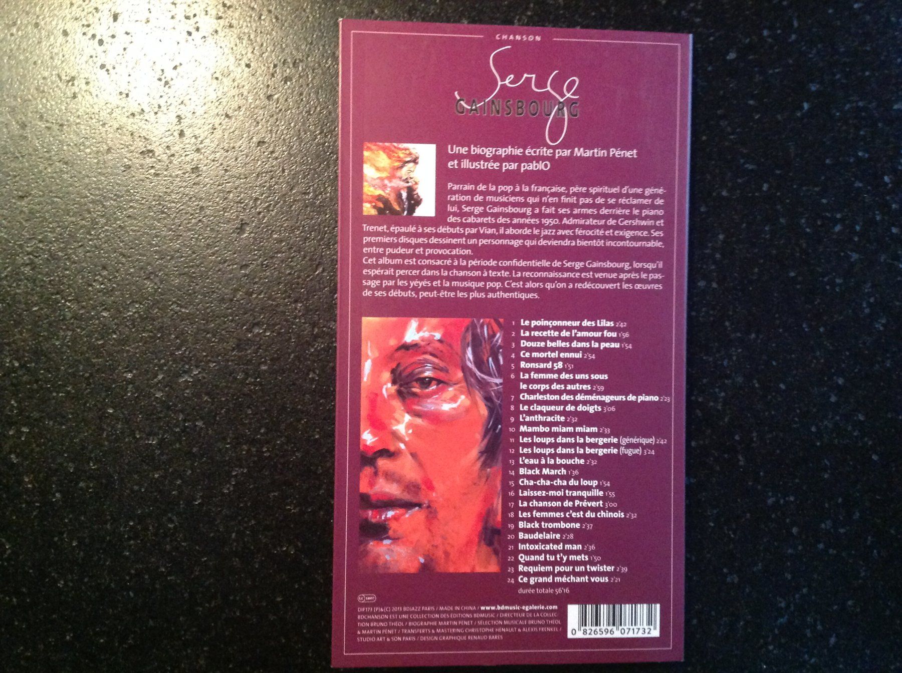 CD: CD / BD - Gainsbourg / Pablo – Usato da Vuiteboeuf venduto da broticaire 4