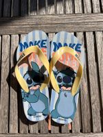 Flip Flops Stitch Disney Kinder Grösse 33 gelb blau