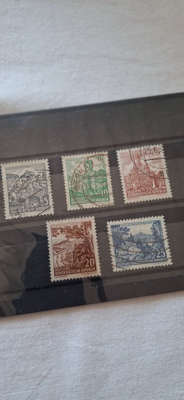 Alle Briefmarken: Ddr briefmarken – Gebraucht aus Lachen SZ von Isuma 2