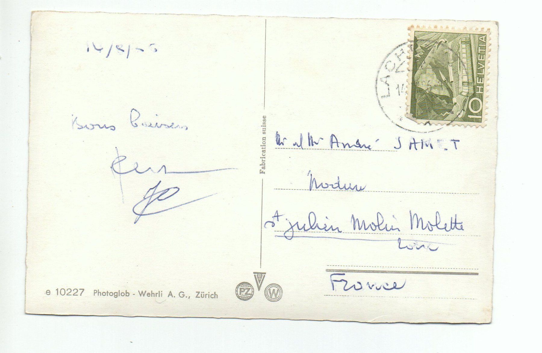 Cartoline postali: LACHEN Dampfschiff Wädenswil – Usato da Jona venduto da philajona 1