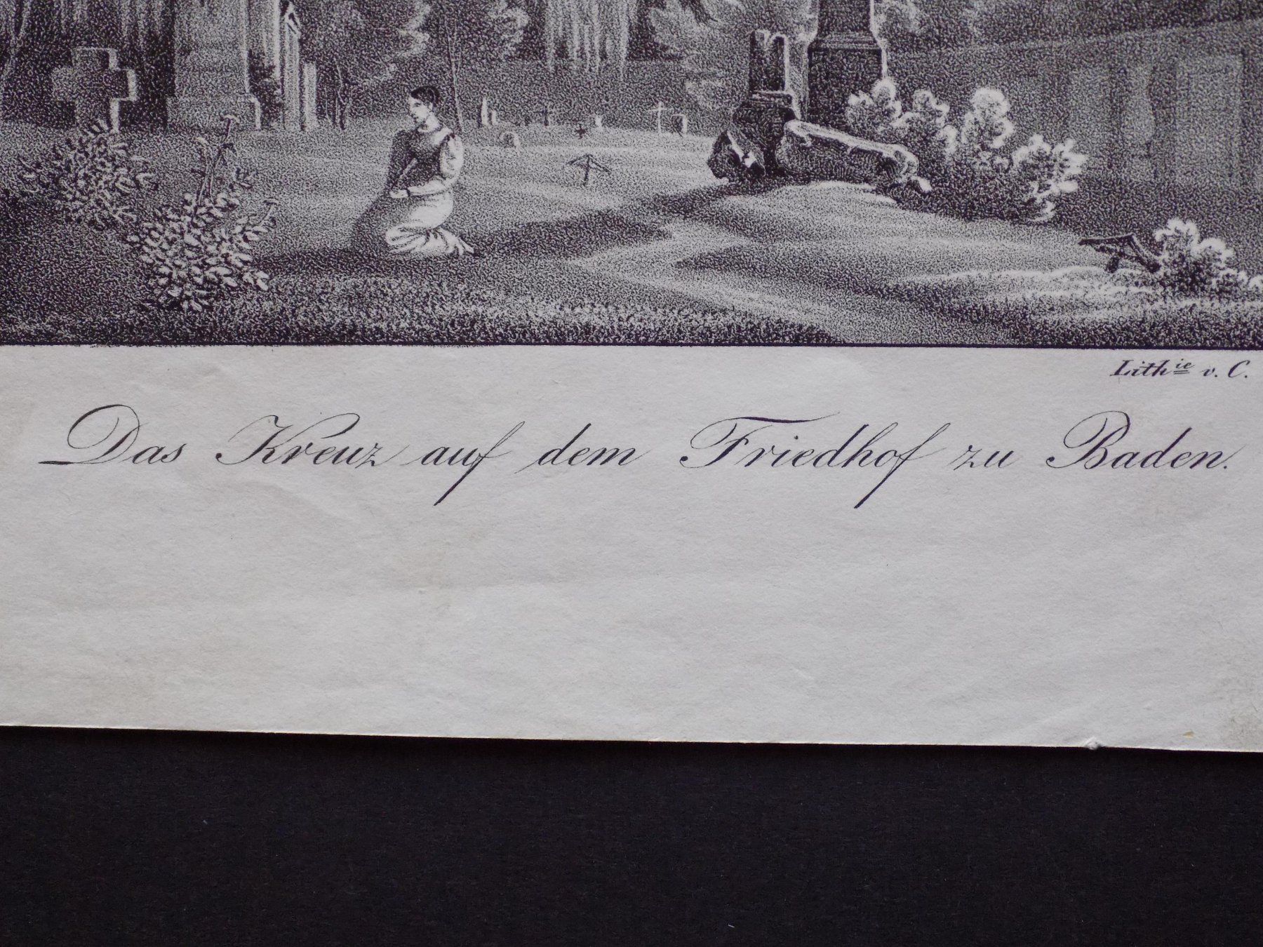 Gravures: Das Kreuz Friedhof Baden – D'occasion à Risch par Rischli15 2