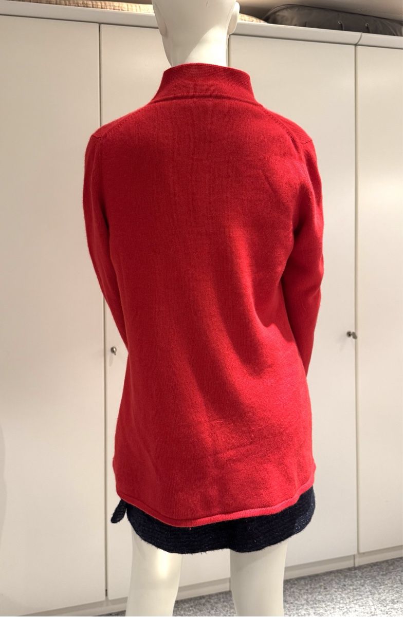 Giacche: Cardigan rouge, dame,,cachemire , 40 – Nuovo (secondo la descrizione) da Genève venduto da flocon06 4