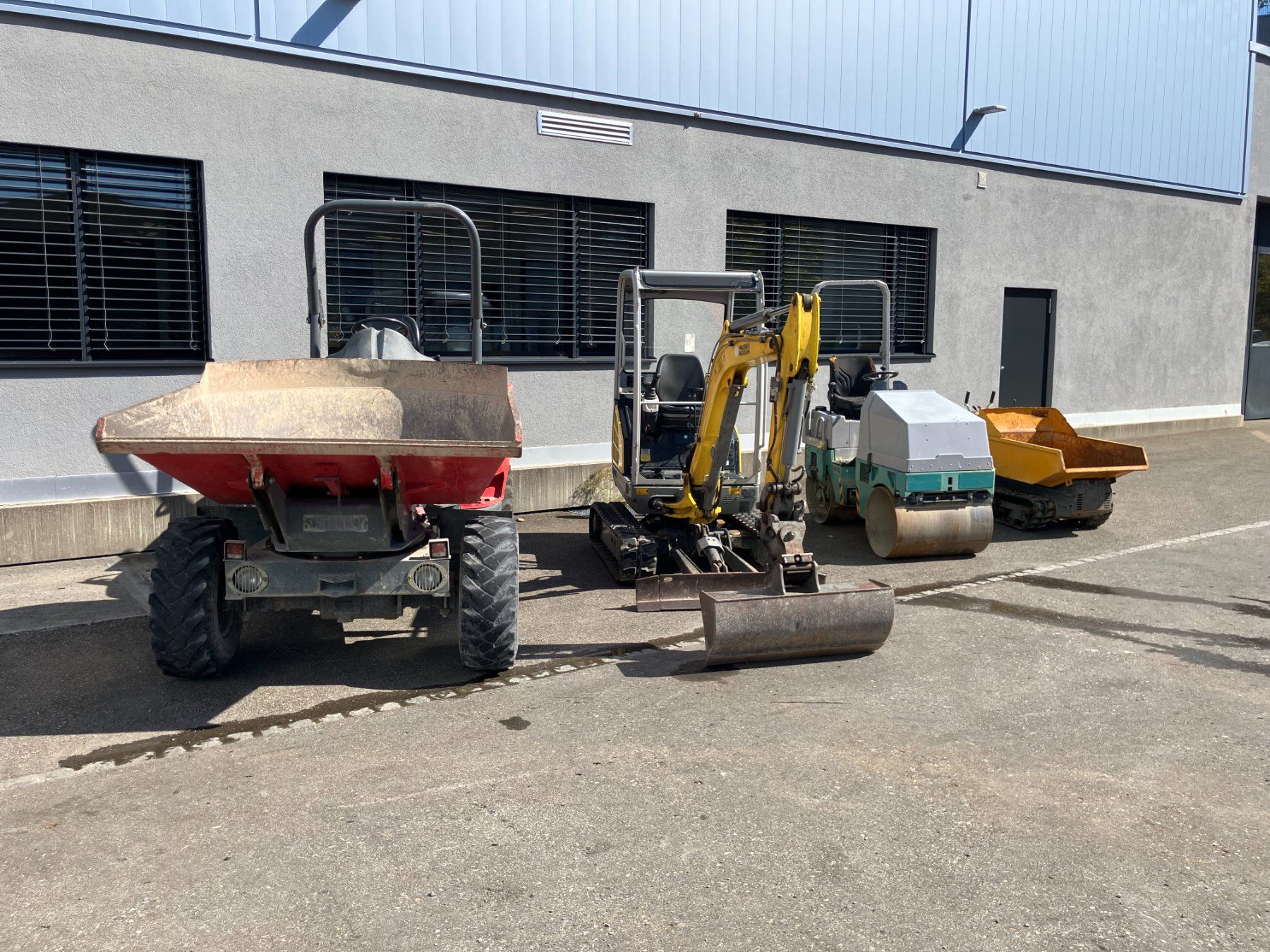 Wacker Neuson Escavatori: Starterset, Bagger, Dumper, Walze Raupendumper Wacker Neuson – Usato da St. Gallen venduto da NWN 1