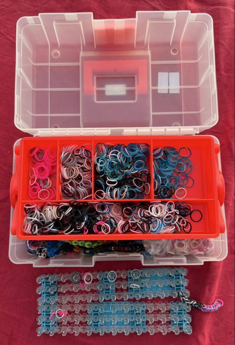 Kit bricolage: Riesiger Loom Rainbow Gummy Kasten  – Usato da Erlenbach ZH venduto da scf_72nn 4