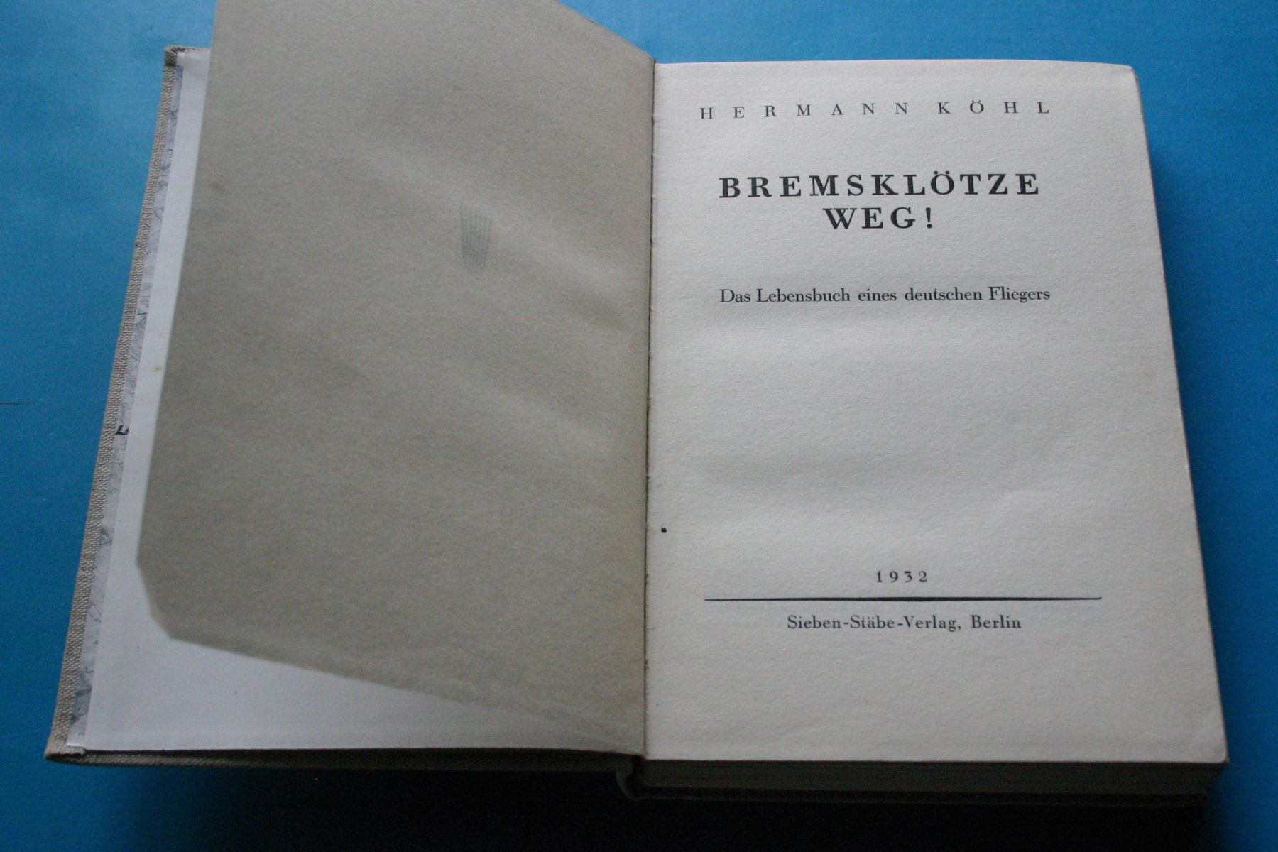 Bücher: Das Lebensbuch eines deutschen Fliegers – Gebraucht aus Winkel von franzxaver60 2