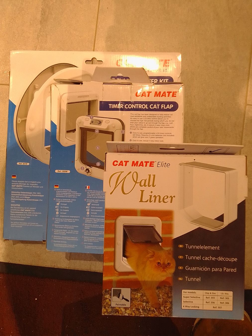 Katzenklappen: CAT MATE Adapter Kit und Katze Klappe Timer Control gebrauch – Gebraucht aus Turbenthal von herby67