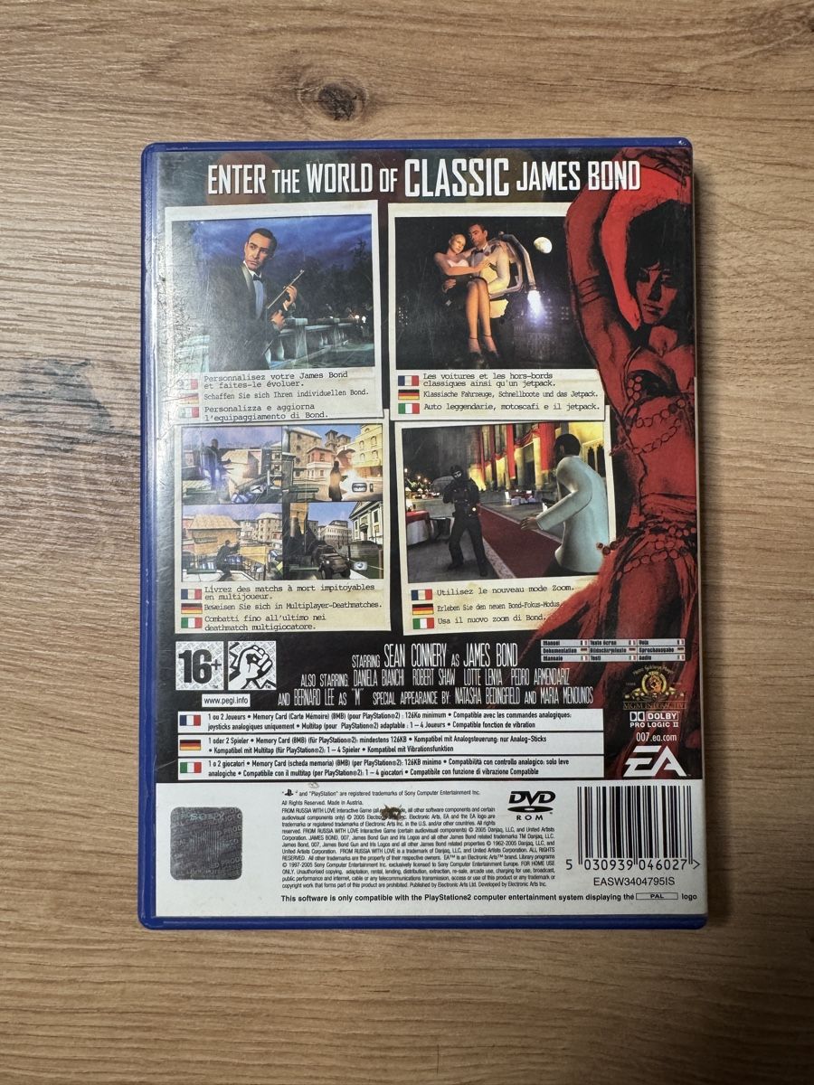 Sony Giochi: 007 From Russia With Love PS2 Game – Usato da Biberist venduto da etesummer 1