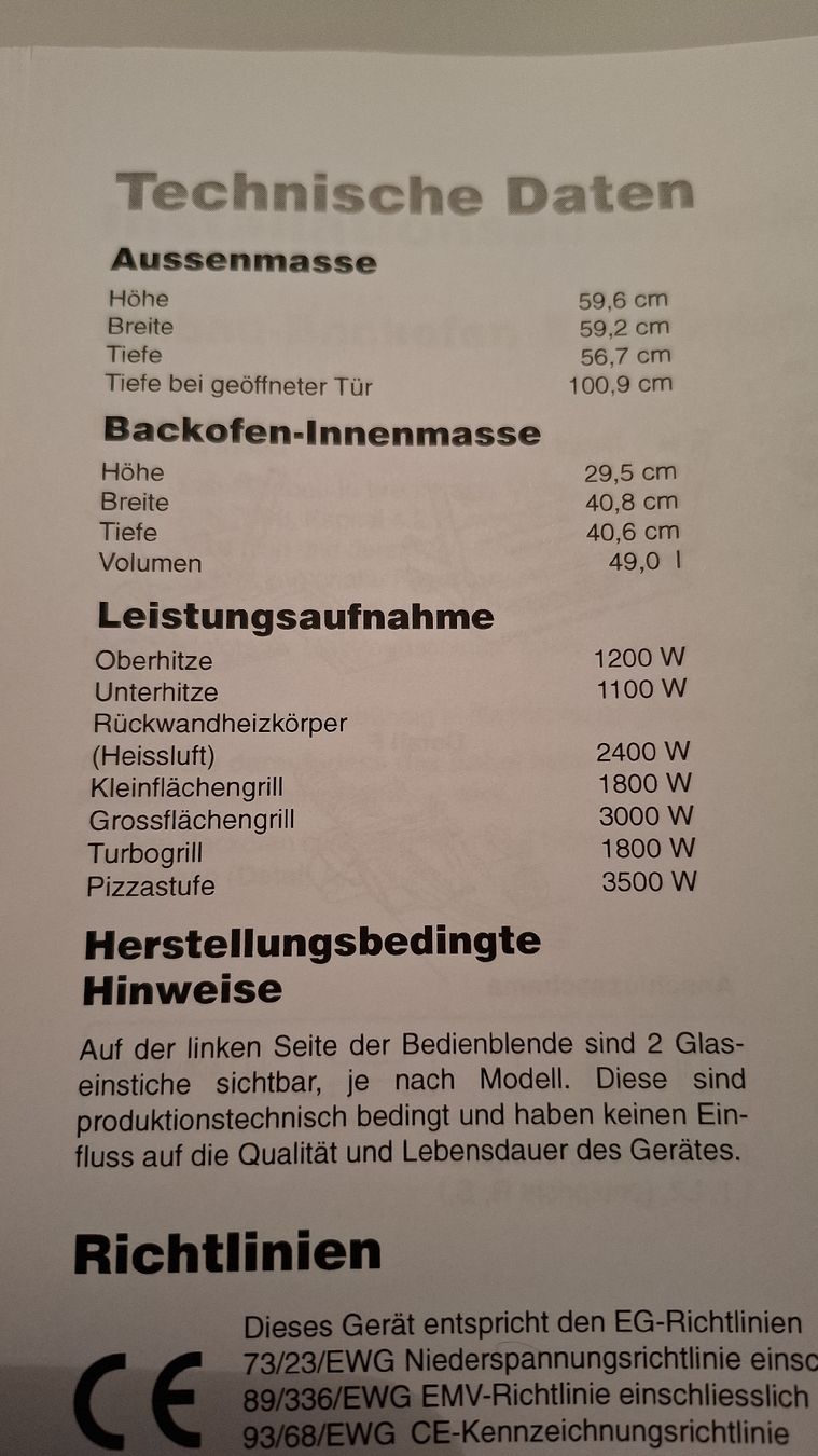 Electrolux Backöfen: Backofen Electrolux, gebraucht – Gebraucht aus Grossdietwil von lei_8ldm 4