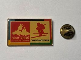 Pin's Sion J.O 2006 Crans-Montana