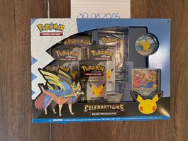 POKEMON Celebrations Deluxe Pin Collection Zacian EN OVP