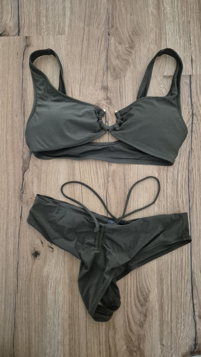 H&M Badekleider & Bikinis: Bikini H&M olive – Neu (gemäss Beschreibung) aus Benglen von Janine_25