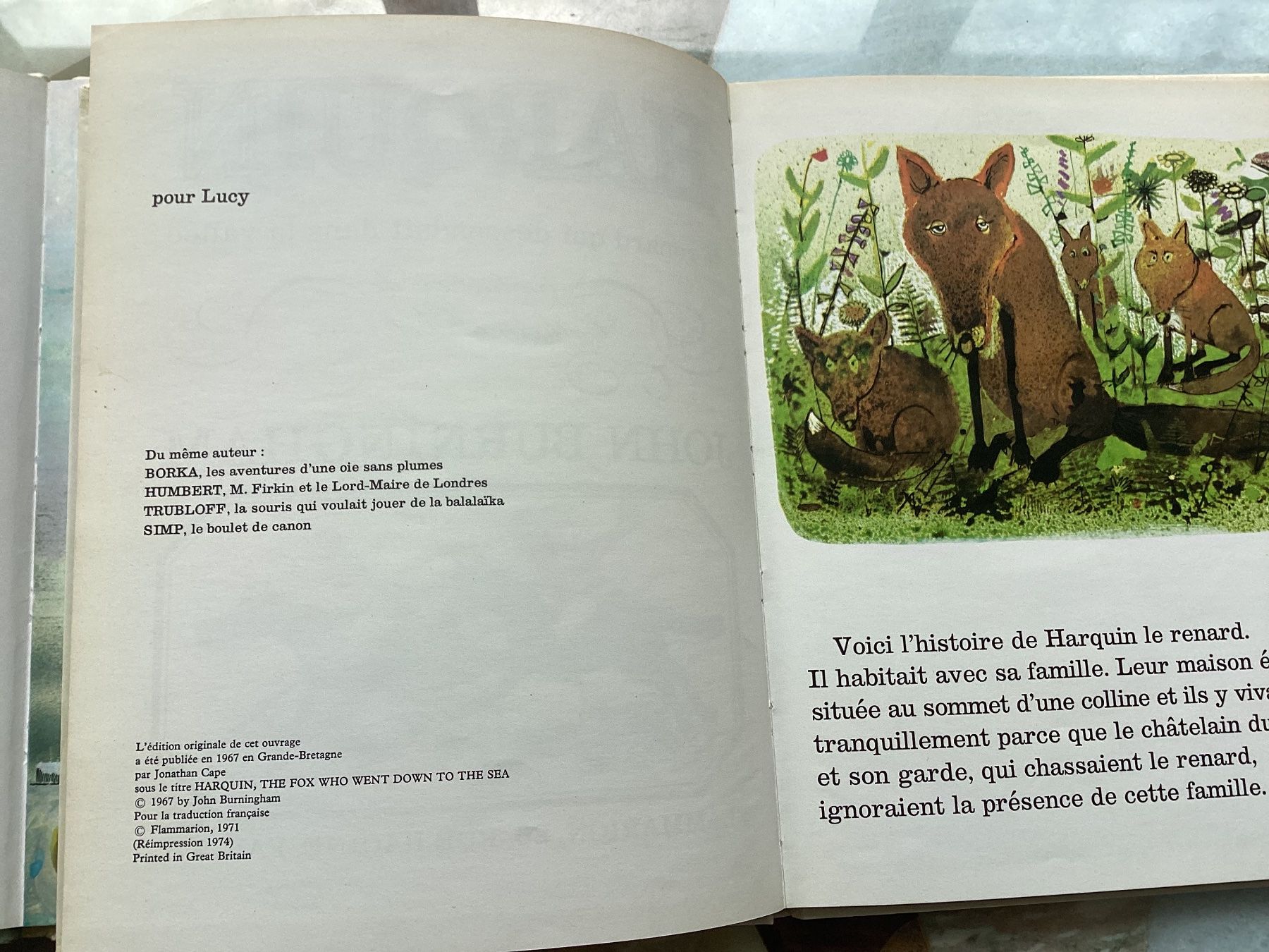 Libri: Borka, Harquin, Humbert. John Burningham – Usato da Bursinel venduto da don_ccb9 2