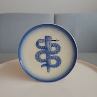 1937 Schweiz " DESA AG " kleine Wandplate/Galenica 1927-1937