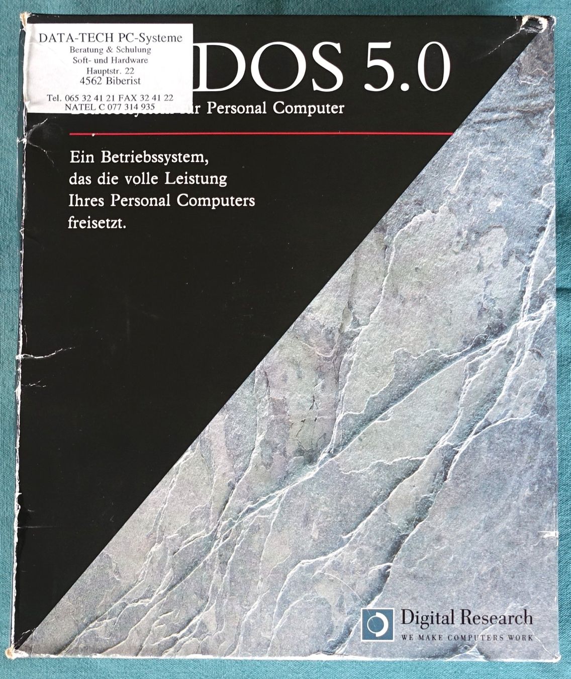 Software: DR DOS Version 5.0 in Originalverpackung – Usato da Lohn-Ammannsegg venduto da Vizechef