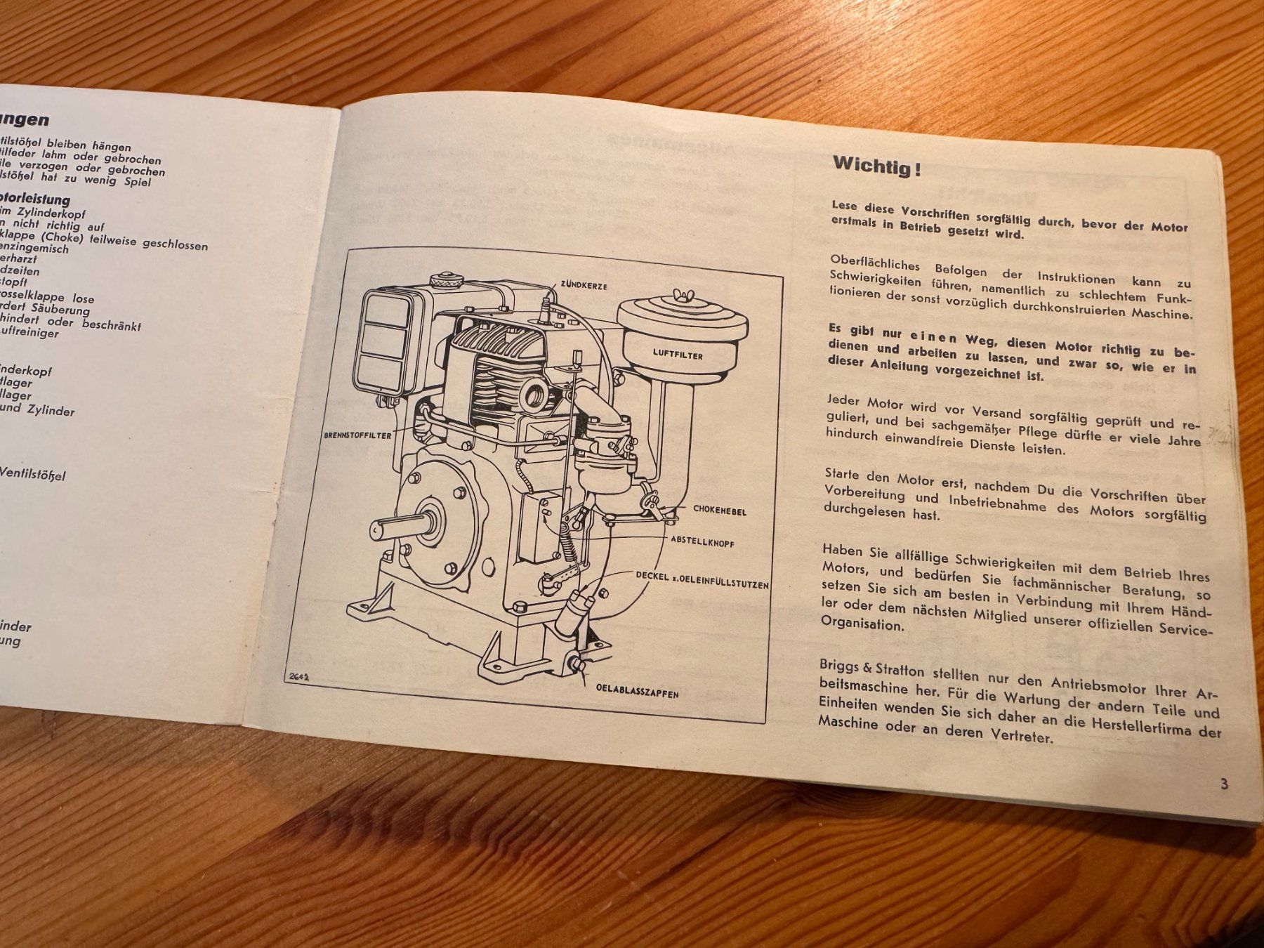 Moteurs: Briggs&Stratton BASCO tipo 14 – D'occasion à Gordevio par bingala 1