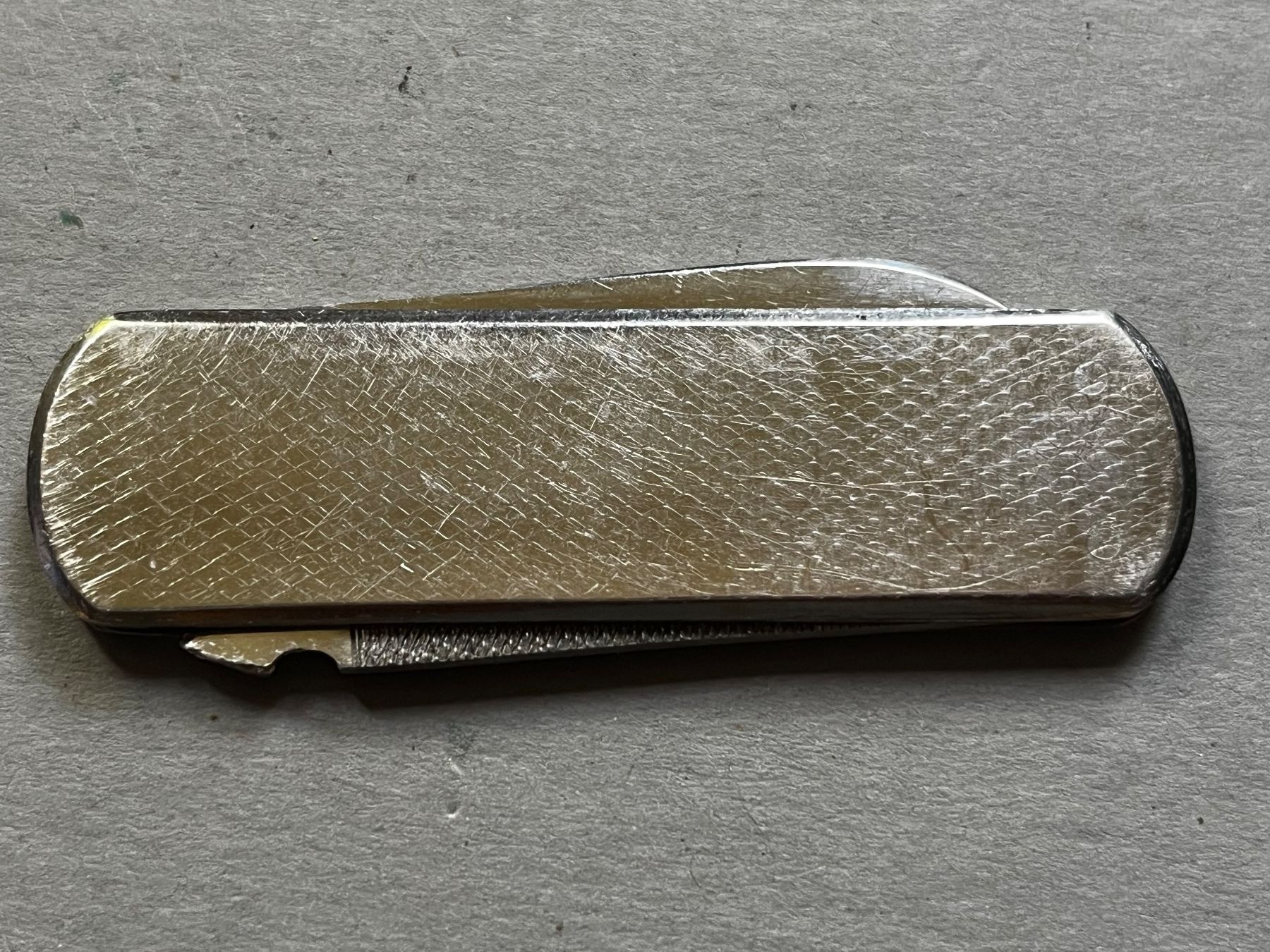 Taschenmesser: Sackmesser 60 mm - Edelstahl – Gebraucht aus Zürich von FV.vintage 4