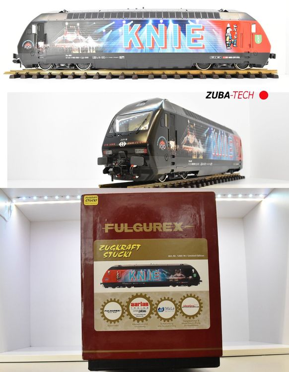Locomotive série 460 058-1 Cirque Knie SBB Ep VI HO 1/87-ROCO 70656