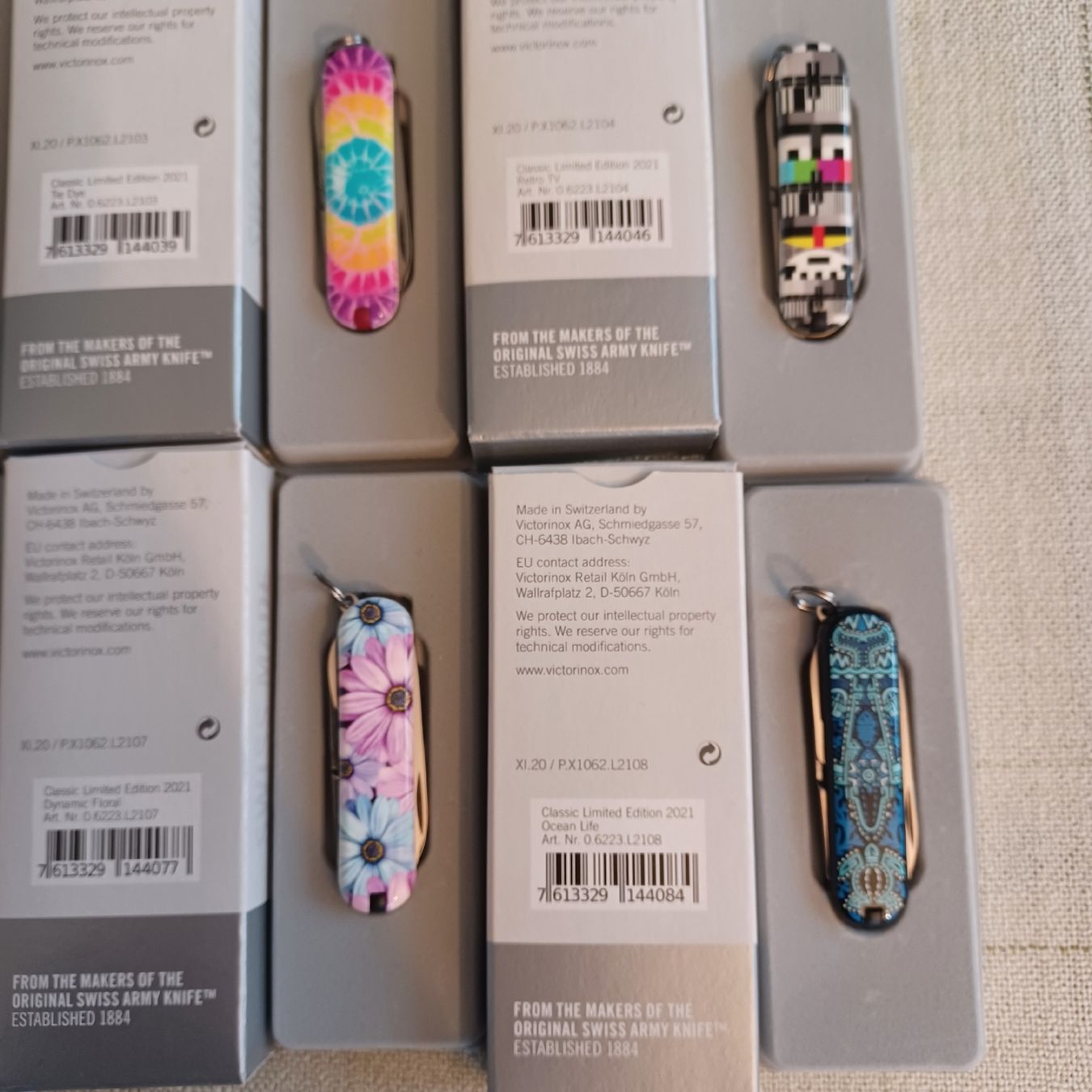 Victorinox Coltelli tascabile: Victorinox Classic Full Set lim. Edt. 2021 – Nuovo (secondo la descrizione) da Balgach venduto da VicAlox 6