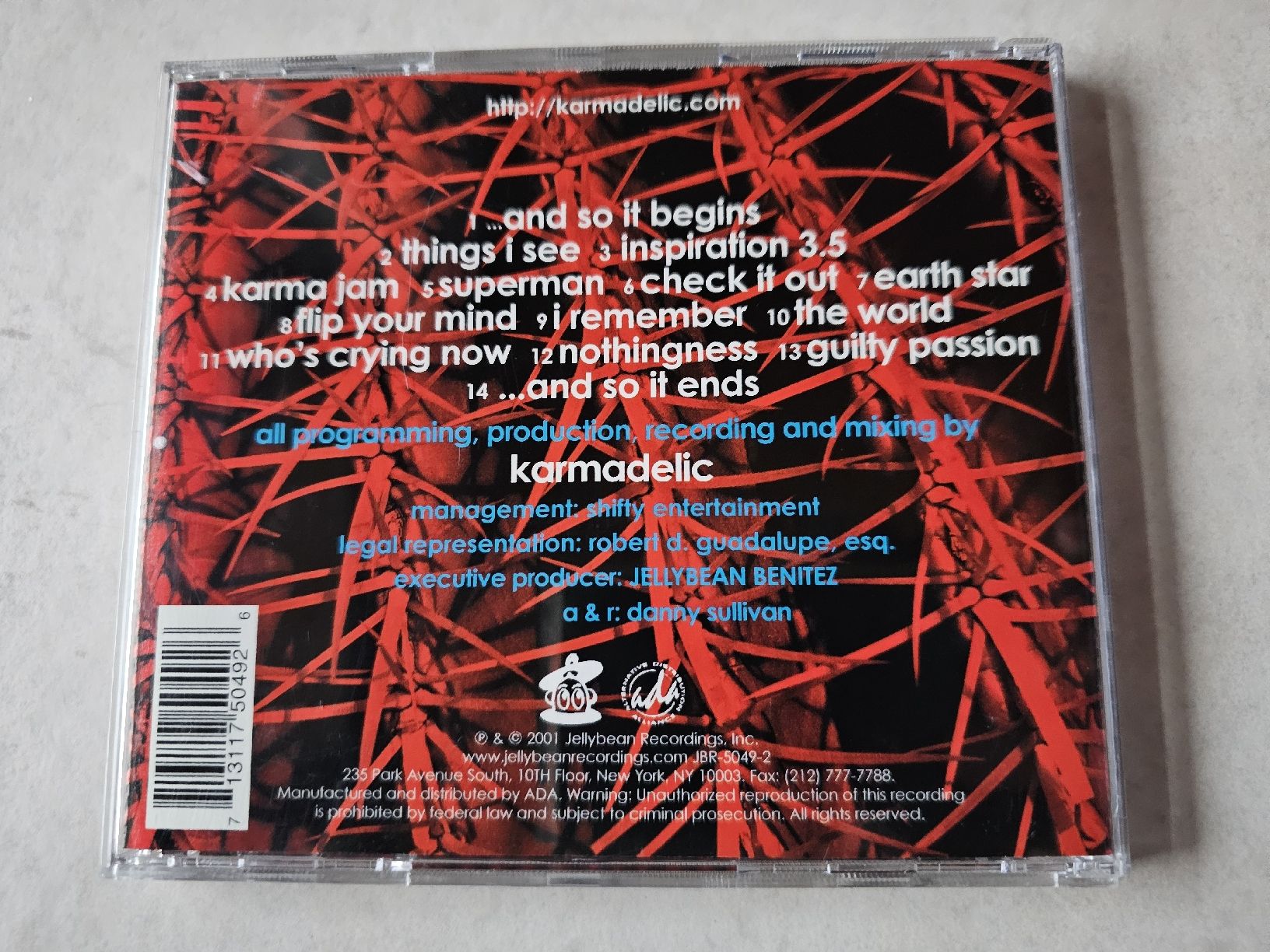 CD: Karmadelic  -  Feel Your Mind – Usato da Schneisingen venduto da backstore24 1