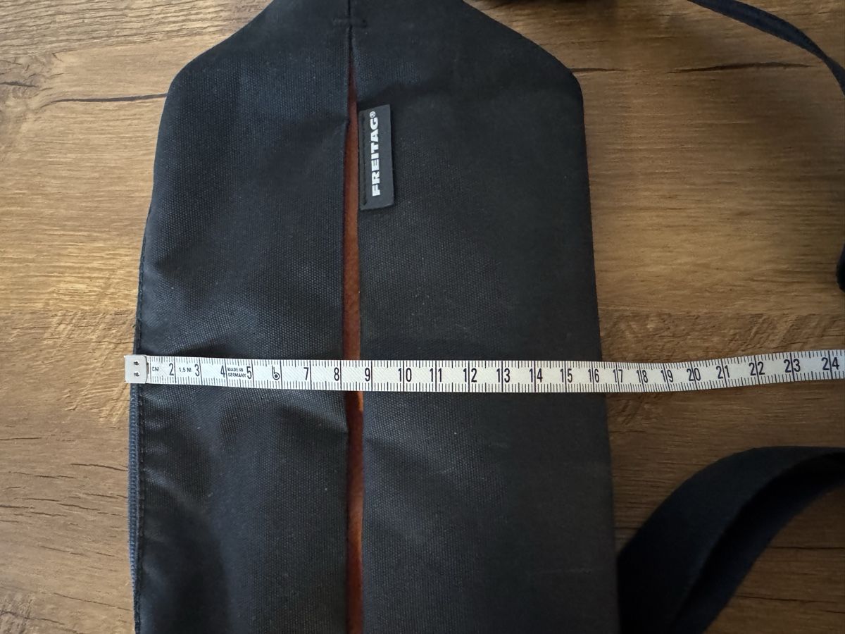 Freitag Borse: FREITAG F645 Phelps Black – Usato da Brügg BE venduto da Goob 5