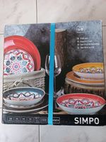 Set de vaisselle SIMPO en porcelaine