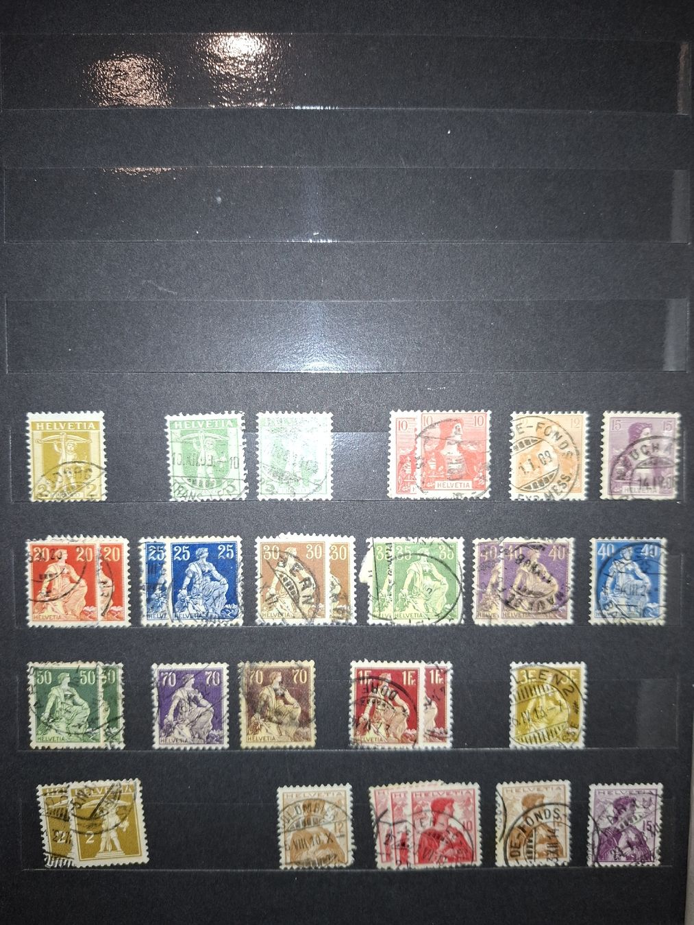 Tous les timbres: Diverse Marken Ab Strubel  – D'occasion à Balgach par SIMEON27 7