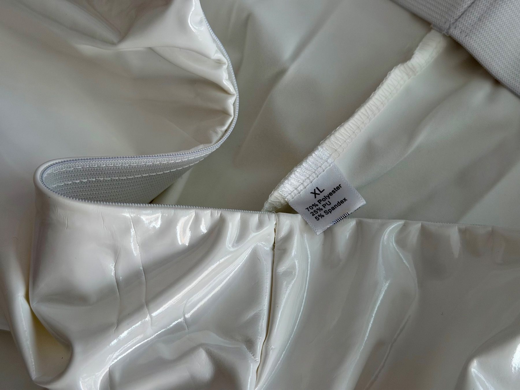 Leggings: Vinyl Lack Leggings Weiss – Nuovo e nell'imballaggio originale da Uetendorf venduto da Stoun 9