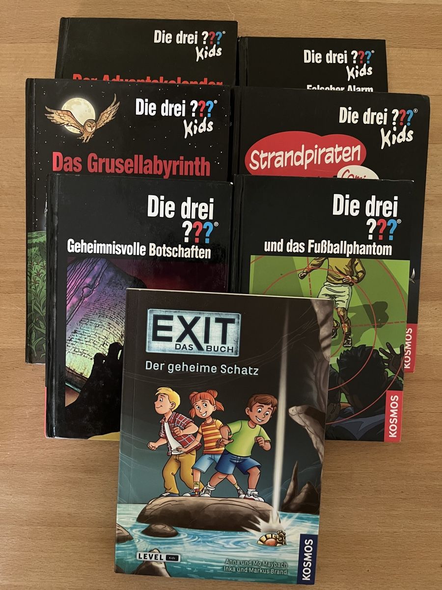Livres: 7 Kinderbücher: 3 Fragezeichen Kids / Exit – D'occasion à Niederbipp par zimtzucker78