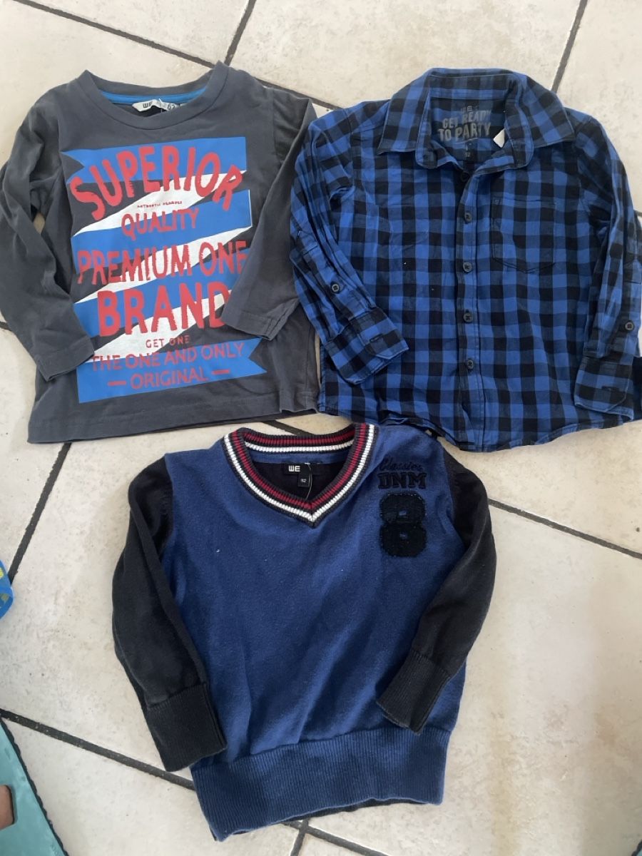 We Pullover & Sweatshirts: 3 WE Pullover/Hemd  Gr. 92 neu und neuwertig – Neu (gemäss Beschreibung) aus Obergerlafingen von cabo4