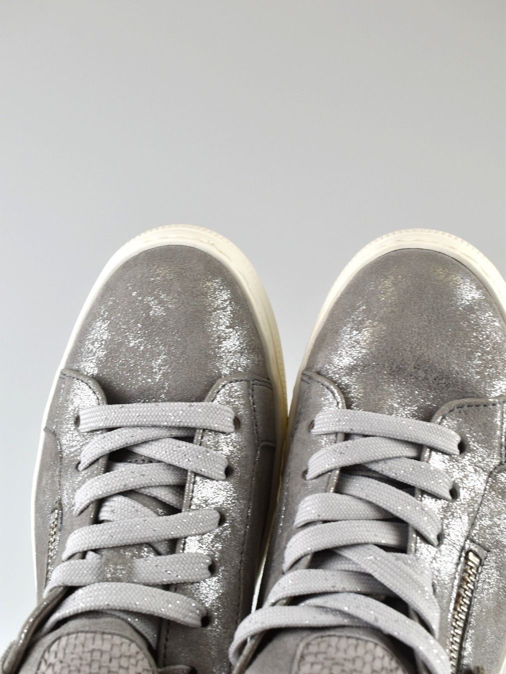 Gabor Damenschuhe: Gabor Sneaker, silber, Gr.38 (5) – Gebraucht aus Nürensdorf von 2ND_STORY 5