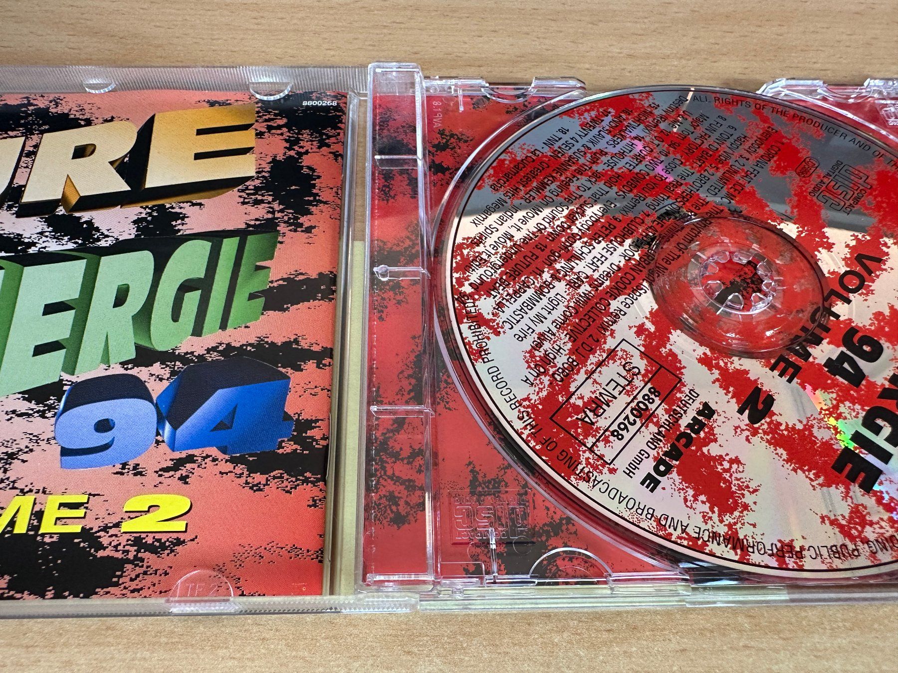 CD: Various – Pure Energie 94 Volume 2 – Usato da Rikon im Tösstal venduto da Alpenmutz 2