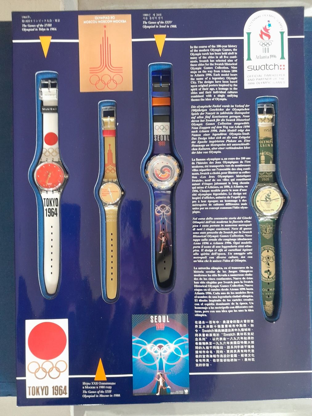 Swatch Orologi: Swatch Historical Olympic Games – Usato da Rothrist venduto da 78c_c2nc 1