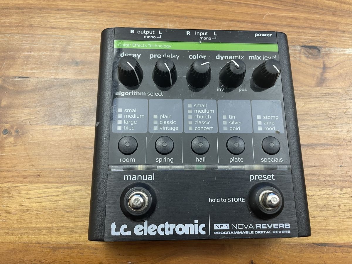 Strumenti musicali: TC Electronics Nova Hall Effektpedal – Usato da Basel venduto da fabricVirtual