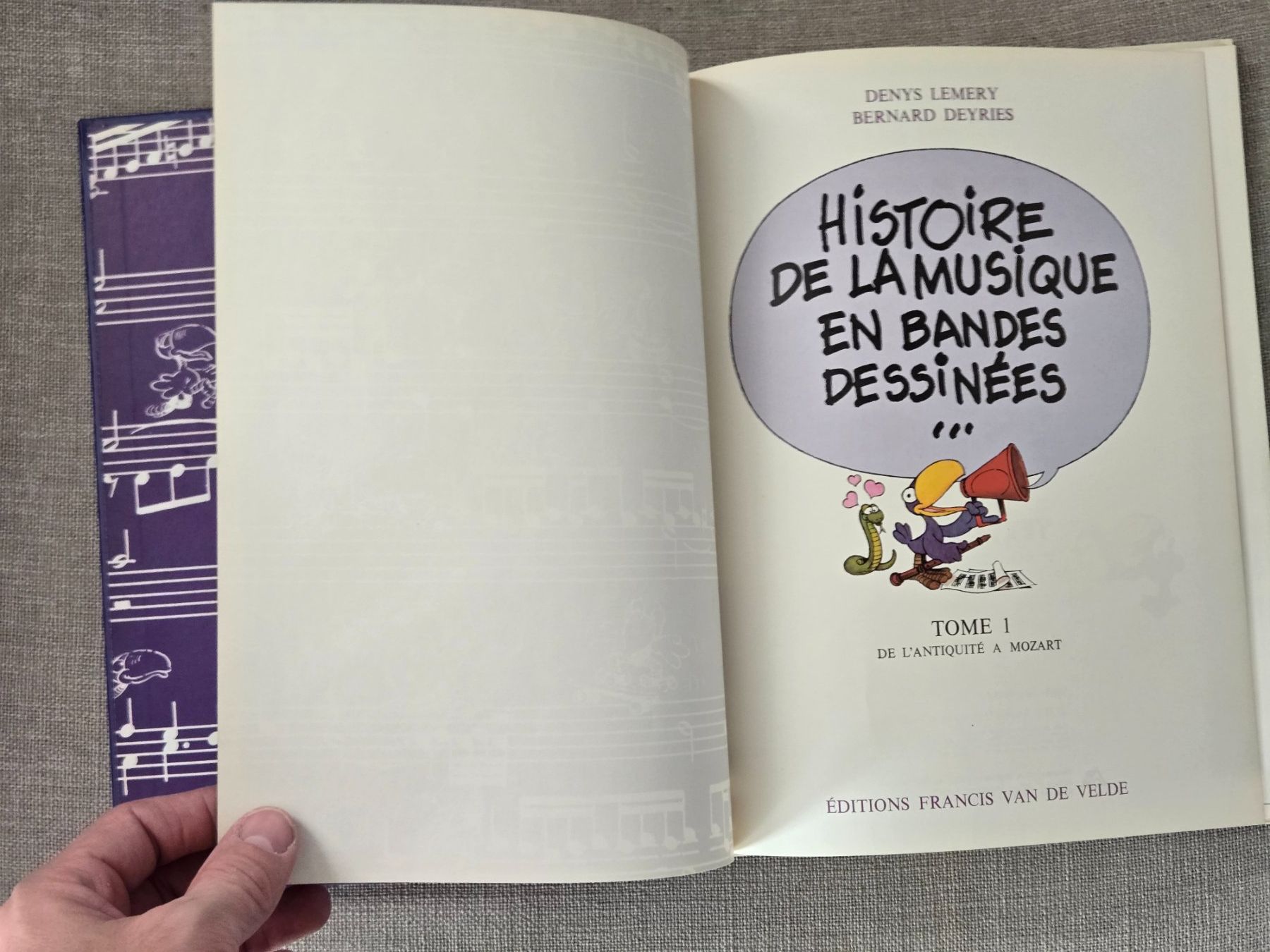 Fumetti: Histoire de la musique en BD N°1 - EO – Usato da Crémines venduto da Blakedrake 3