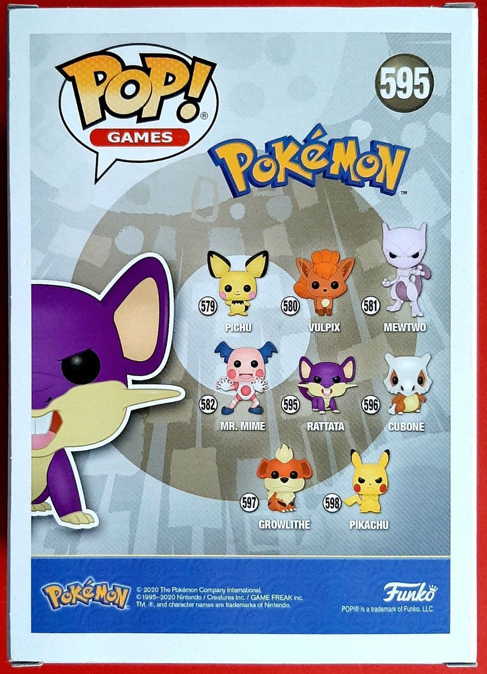 Funko Statuette: Funko Pop Pokémon Rattata – Nuovo e nell'imballaggio originale da Montet (Glâne) venduto da KOADA 1