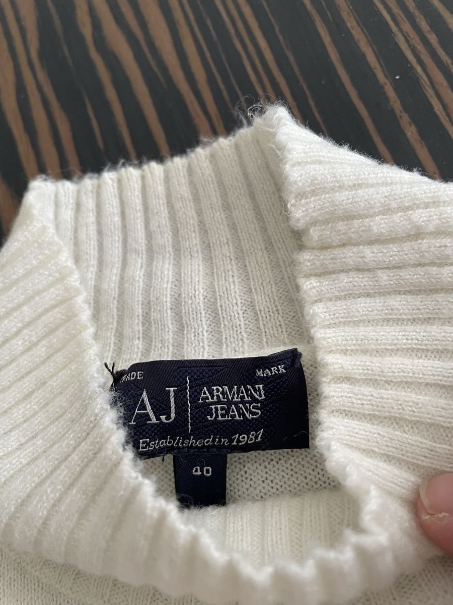 Armani Maglioni & Felpe: Armani Jeans wool sweater  – Nuovo (secondo la descrizione) da Genève venduto da iry_67wr 3