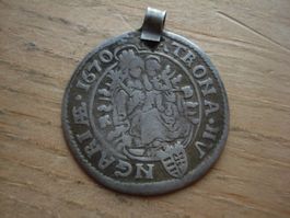 (N5) 6 kreuzers 1670 - Léopold Ier