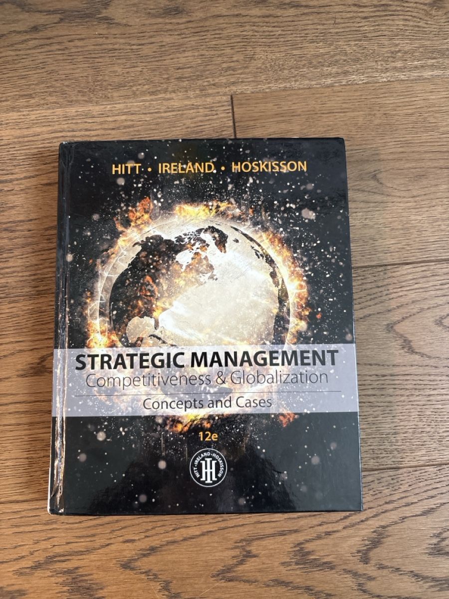 Libri: Buch: Strategic Mangement – Usato da Zunzgen venduto da ver_27c7
