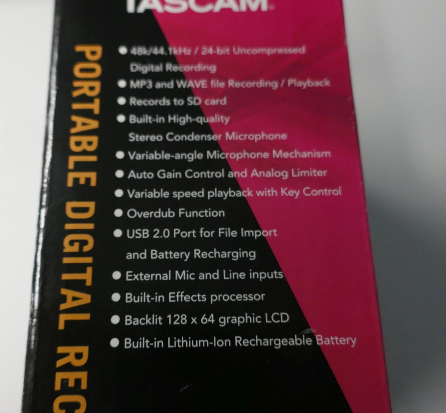 Tascam Registratori: Tascam DR-1 - NEU – Nuovo (secondo la descrizione) da Wenslingen venduto da FairlightCMI 1