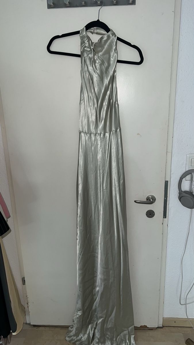 Vestiti: Meshki Satin Cowl Maxidress Sage M  – Nuovo e nell'imballaggio originale da Birmensdorf ZH venduto da gon_ffv6 2