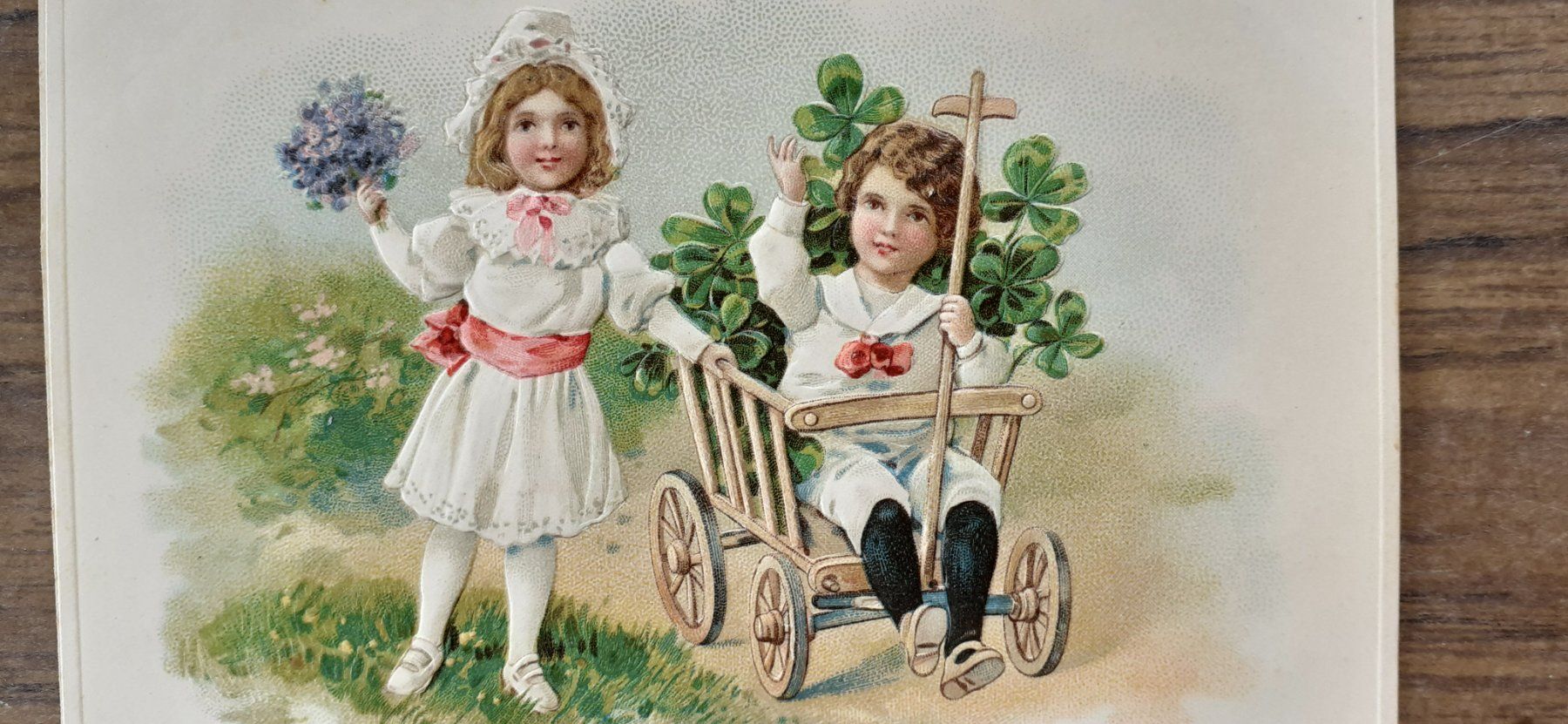 Cartoline postali: Ansichtskarte Kinder antik – Usato da Mörschwil venduto da lindaswunderkiste 2