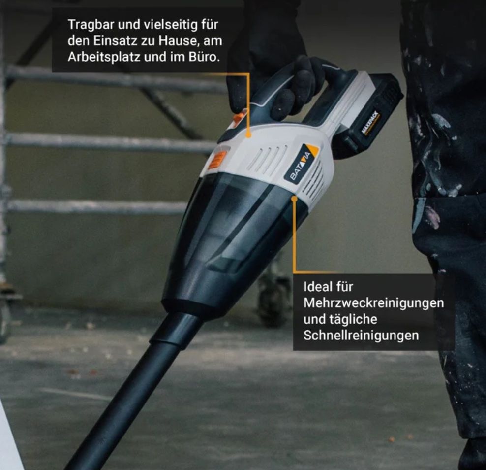 Aspirapolveri & Accessori: 18 Volt  Akku-Handstaubsauger das Multitalent – Nuovo e nell'imballaggio originale da Solothurn venduto da Bulldog 4