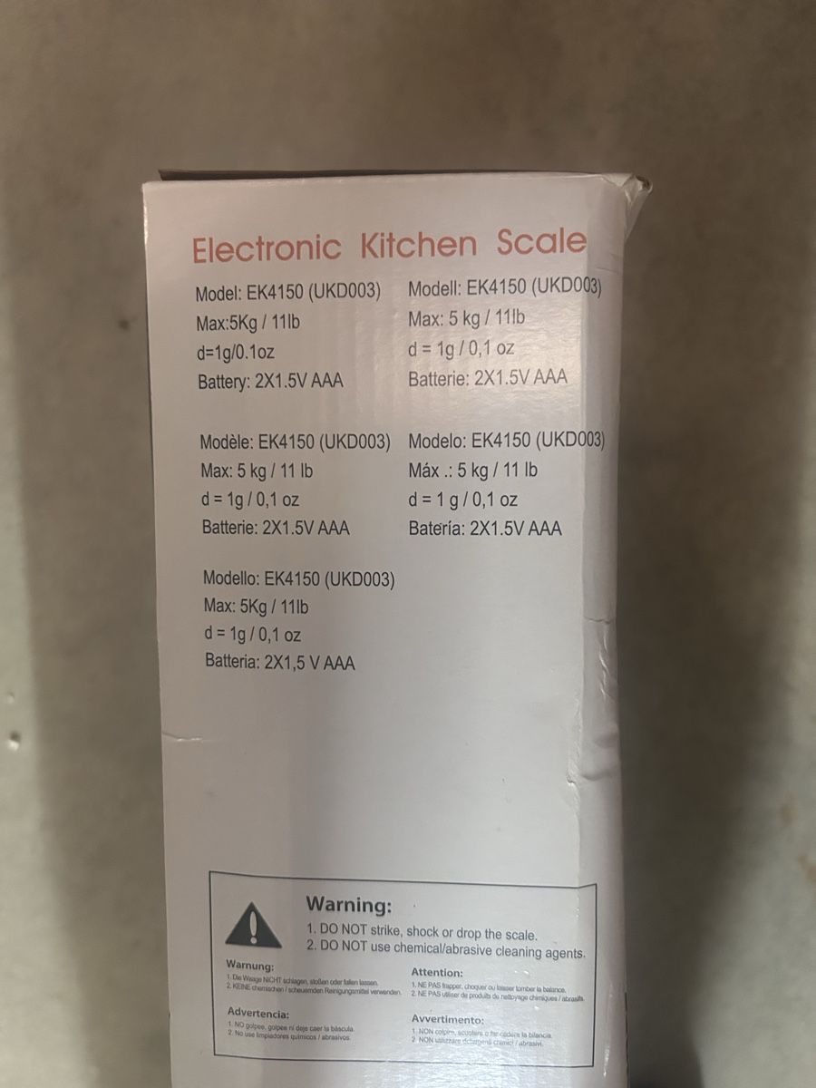 Elettrodomestici da cucina: kitchen scale stainless steel – Usato da Belp venduto da jan_6yvx 2