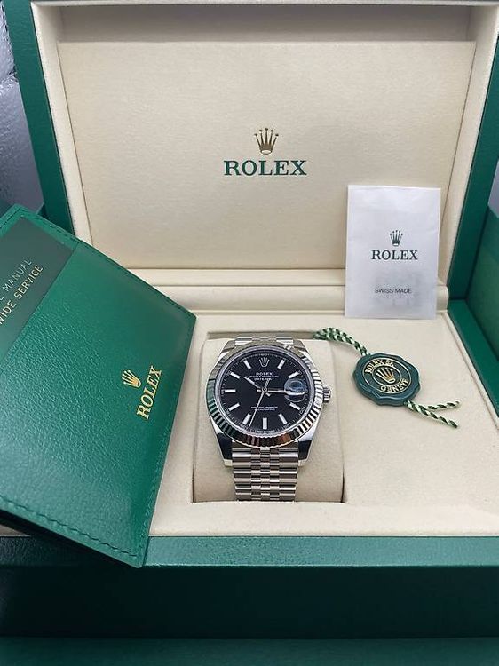 Orologi: Rolex Datejust 41 - Black Dial – Usato da Genève venduto da BeWatched 4