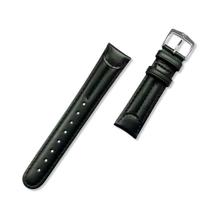 Bracelet Montre Vintage LIP En Cuir Bicolore - Largeur 20mm - Stock Ancien - Occasion