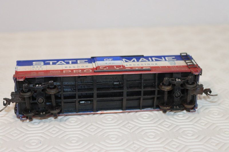 Modellini di ferrovie: 5 US Güterwagen ( 496 ) – Usato da Kerzers venduto da Winu64 8