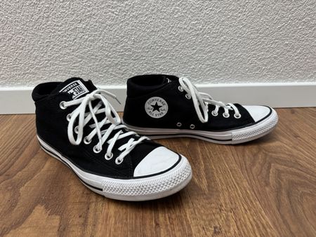 Schwarze Converse All Star Sneaker, Grösse 42, Top Zustand!