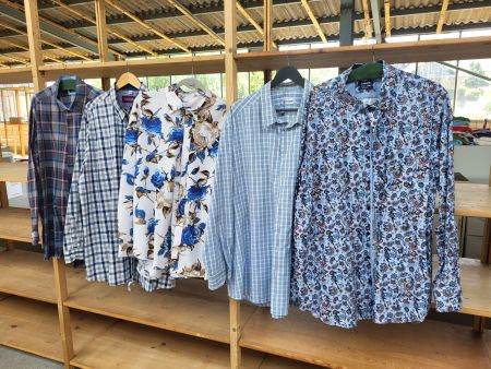 5 langarm Männer Hemden Gr. 3XL